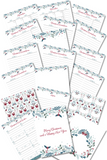 Christmas Planner Worksheets