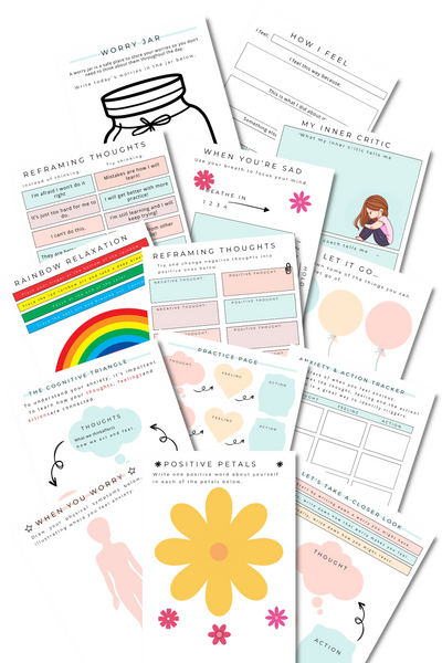 child therapy worksheets
