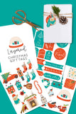 christmas gift tags to layer up on presents