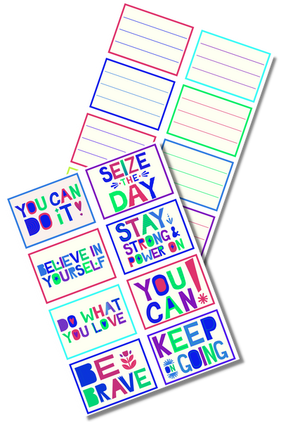 motivational lunchbox notes for kids