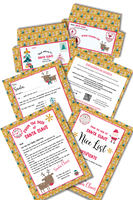 Kids Letters Santa Father Christmas Nice List Certificate