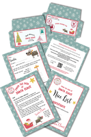 Kids Christmas Santa letters and nice certificate