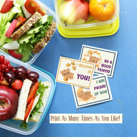 cute lunchbox notes for kids random acts of kindness cards RAK